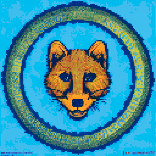 IntelliQuest Coaching's logo features a stylized representation of a cunning marten, representing intelligence, skill and curiosity. The color palette includes deep blue and green to symbolize confidence, calm and growth. The design is modern, professional and appealing.