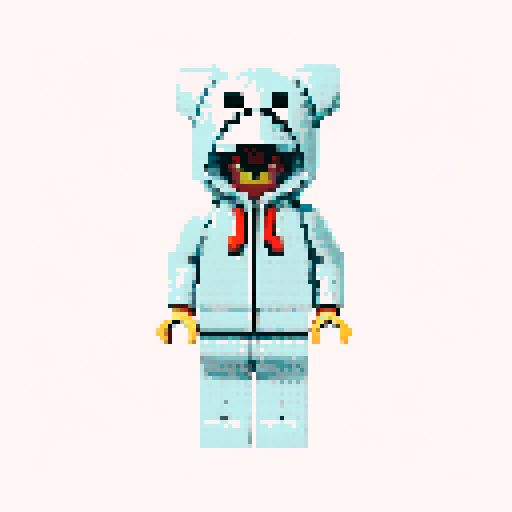 hoody pixel lego 