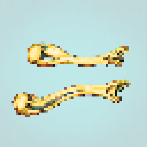 Create an image of clavicle bone of human body