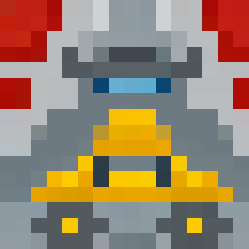 yellow car, game icon, 16x16, pixel art, close up, portrait, vibrant colors, sleek design, shiny finish, glossy reflections, curved lines, exaggerated proportions