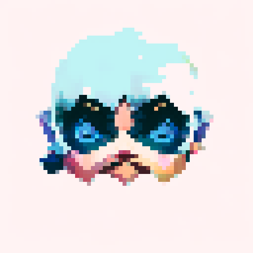 Pixel art with minimal color palette. up to 4 colors