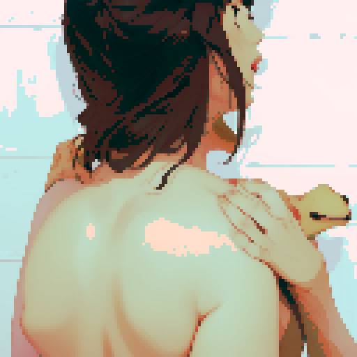 naked woman having doggystyle sex