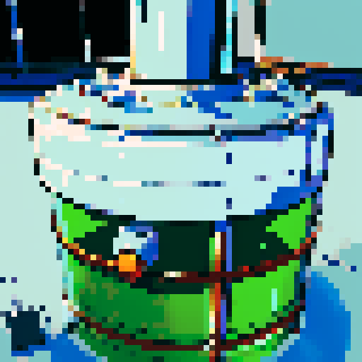 Liquid tank for a sales presentation