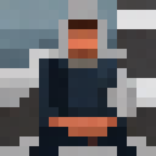 Portrait of a person with a neutral expression.