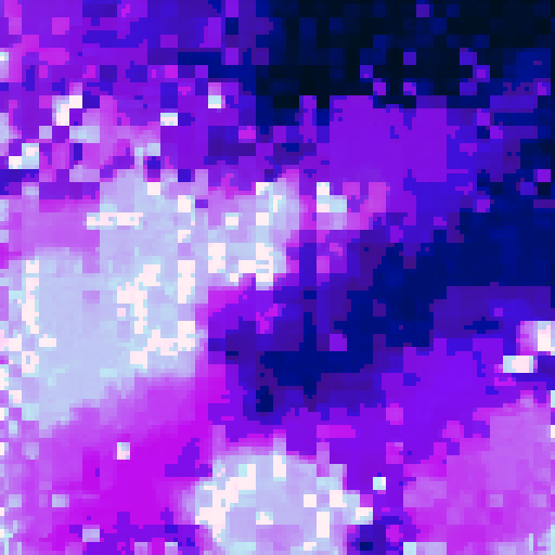 A Pixelart Texture displaying Amethyst Texture that is Tiling