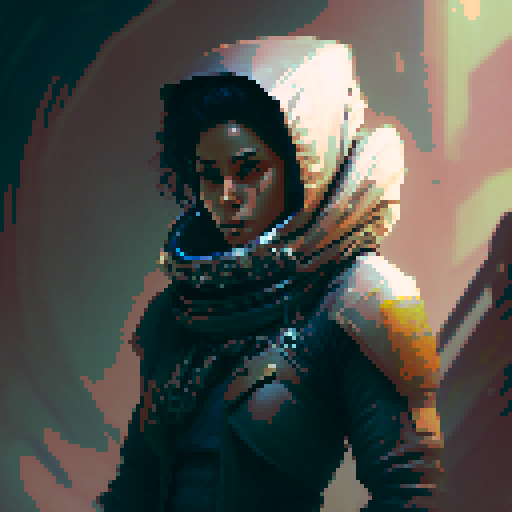 Female Thief, stealthy, slyly evading detection, with a thin frame, Looking around, in a fantasy RPG art style
