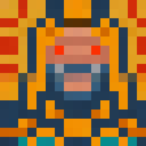 colorful rollercoaster, looping, pixel art, game icon, 16x16