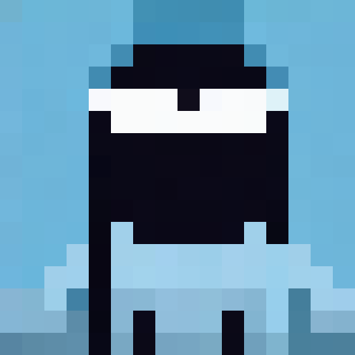 light blue background