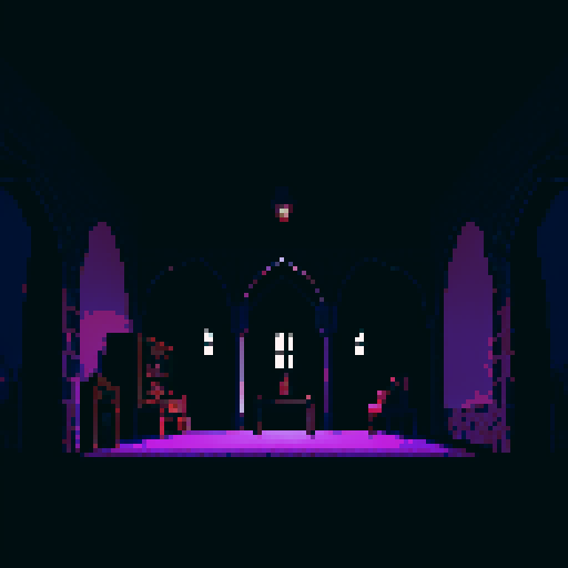 A room of a spooky castle