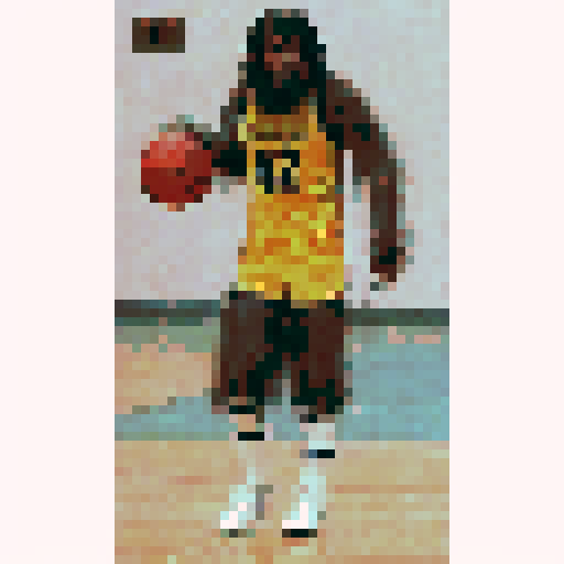 personajes clásicos de películas de aventuras de los años 80 y videojuegos de 8 bits.