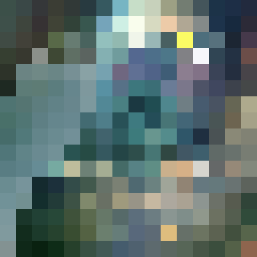 Towering, armored warrior with glowing sword, standing triumphantly on defeated monsters in mystical fiery cavern, in Fantasy RPG style.