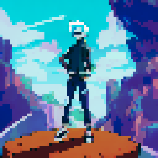 a mad scientist but he looks like one of those bad boys with a cool motor bike. He has the leather jacket with small metal spikes but he has goggles they use in labs hanging on his neck. He also has a cool and futuristic watch on his right arm making it look like he has a robot arm from a distance. His hair is a mix of spiky like a scientist face got blown away by a experiment went wrong and a punched perm
