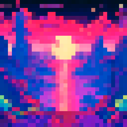 Space background that can be tiled to build larger image