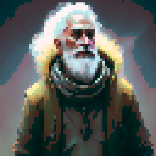 Fisherman grandpa portrait, weathered face, flowing white beard, holding a mystical fishing rod, in a fantasy RPG style