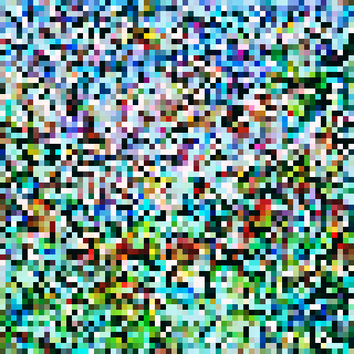 Tropical playground with vibrant, colorful slides, swings, and a sandbox surrounded by lush palm trees, with a pixel art school building in the background, all set against a beautiful sRGB background landscape