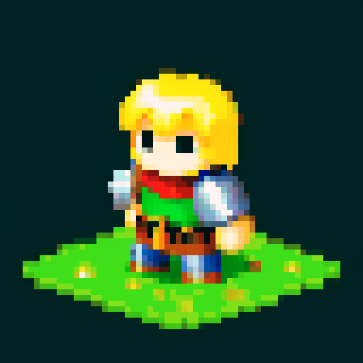 medieval knight sprite animation