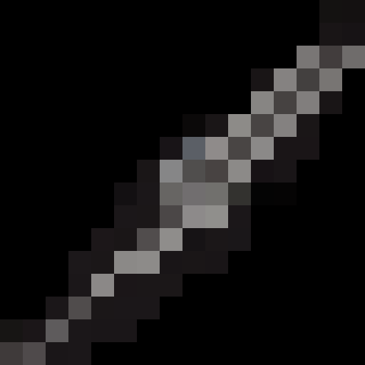 fire sword, pixel art, close up, game icon, 16x16, vibrant colors, glowing embers, sharp edges, intricate patterns