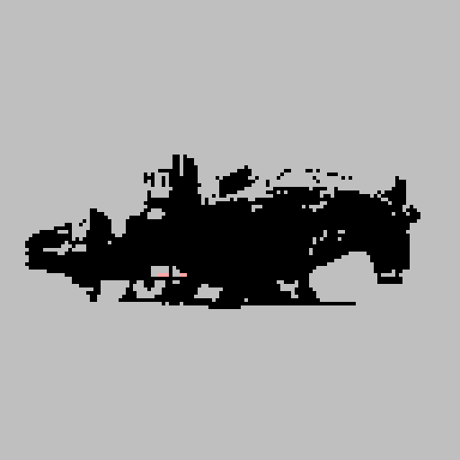 pixel art spaceship