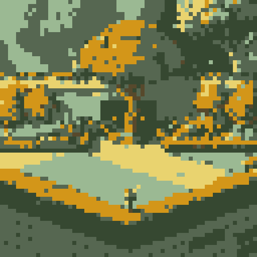 topiary plant, isometric asset, decorative pot, art nouveau garden, sRGB, pixel art