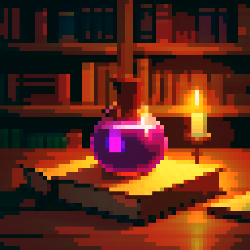 magical potion sitting on a wooden table in front of books that can cast spells.