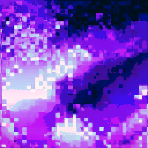 A Pixelart Texture displaying Amethyst Texture that is Tiling