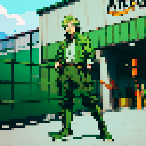 A young warehouse worker, wearing a light green color jacket, safety boots, and gloves. He works for Amazon Germany 