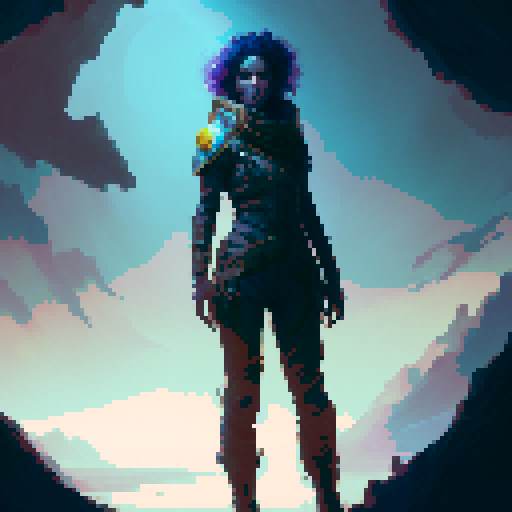 female curly hafling