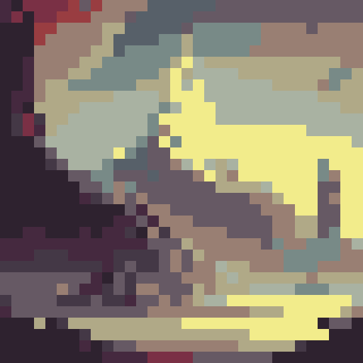 dirt tile map asset, 16-by-16 px, muted tones