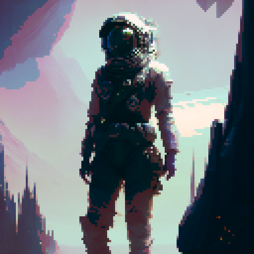 Девушка в крови смотрит на гильотину