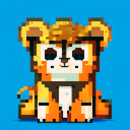 Tiny, orange and black stripes, fluffy ears, curious eyes, wearing sunglasses, jungle background