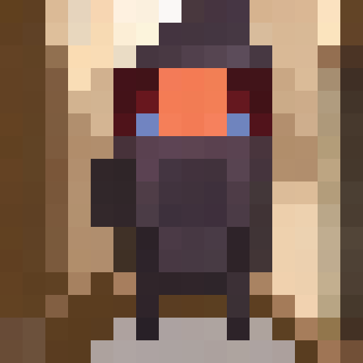 Masterpiece, top quality, best quality, anime male with black spiky hair, dashing right with weapon in hand, game icon, 16x16, pixel art, close up, portrait