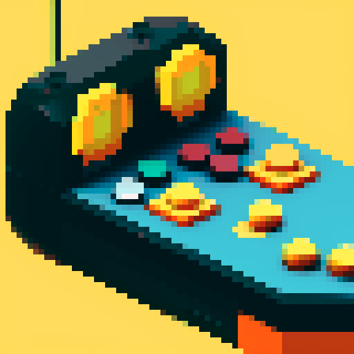 
Retro handheld game controller's direction pad