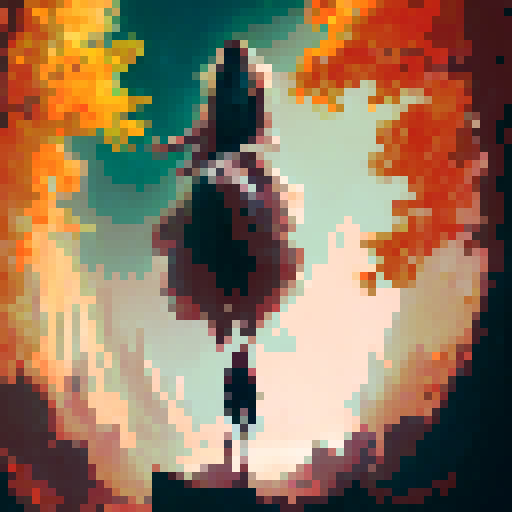 A girl swinging on trees in forest waterfall cute animals 