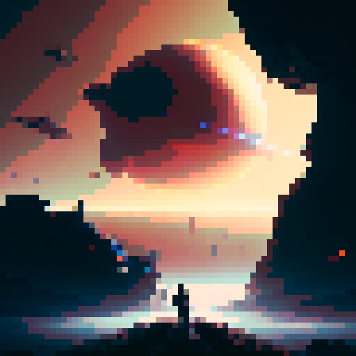 Futuristic, gritty, and dystopian.

        A towering mech, armed with laser cannons and plasma blades, charges through a smog-filled battlefield as red skies loom overhead in the war-torn landscape of Pluto.