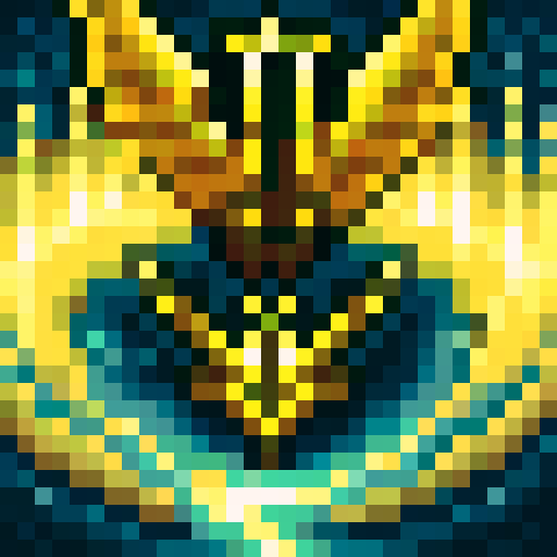 bow and arrow, with angelic feathers, and a golden sparkle