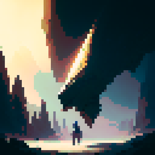 a knights lance weapon for a character to hold that looks like a large unicorn horn