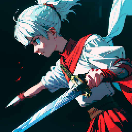 cut down, cut by sword, wound, sword slicing, sword slash, bleeding wound with sword, sword cutting person