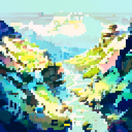 Futuristic cityscape built into a snowy mountain range, featuring a valley below and a portrait-style landscape, with sleek, metallic structures.