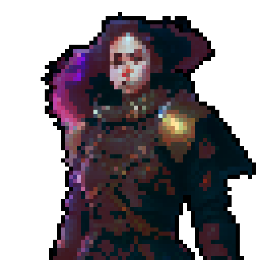 magical girl with glowing hands, fiery eyes, epic battle, fantastical scenery, RPG-inspired