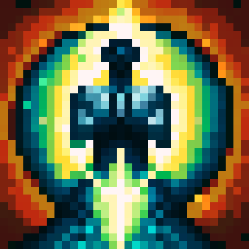 Muscular figure lifting weights