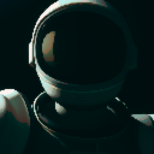 an astronaut ((fully detailed and realistic no deformations )) lost on the moon, in the realistic sci-fi and cinematic Photographic style, extremely detailed in 4k/8k with cinematic lighting with a feeling of despair and suffocation No face showing, just the reflection of the helmet 