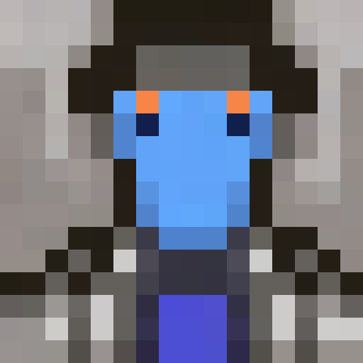 16x16 pixel art base character sprite, male, front view, Pixel Worlds game style, minimal colors, clean outlines, standing idle pose, no clothing, no hair, neutral expression, slightly chibi proportions, light skin tone, game sprite style
