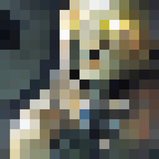 Towering, armored warrior with glowing sword, standing triumphantly on defeated monsters in mystical fiery cavern, in Fantasy RPG style.