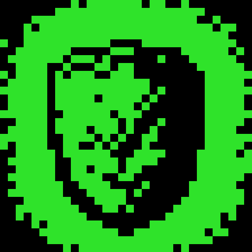 Close-up portrait of a digitally enhanced thumbprint access confirmed on a 32x32 pixel art game icon, showcasing skill art with a sRGB color palette and a favicon-like aesthetic, featuring a crisp and clear PNG with no background