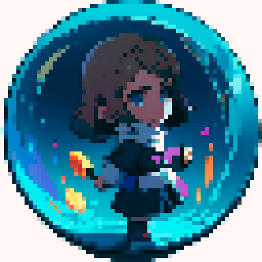 empty force field shaped like an orb