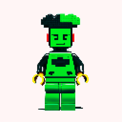 lego pixel, vibrant colors, blocky shapes, small plastic bricks, isometric perspective, retro video game, low resolution, 8-bit graphics, sharp edges, square grid, limited color palette, nostalgic feel, brick-built characters, iconic lego logo, digital recreation, detailed textures, crisp lines, simplified forms, nostalgic gaming vibes