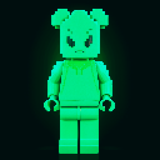 colorful pixel lego blocks arranged in a playful, vibrant composition, showcasing the intricate details and vibrant colors of pixel art in the sRGB color space