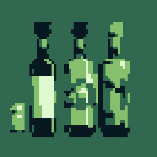 Liquor bottles