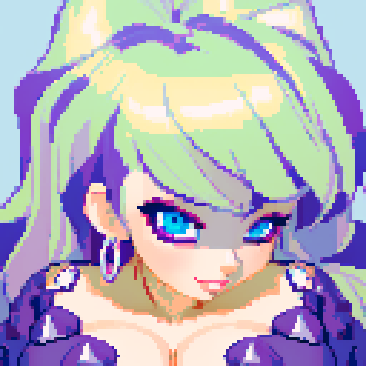 curvy, busty goth babe with studded collar. Nude big titty goth, in a close up nude glamour shot. Neon lighting, modern tile backsplash.