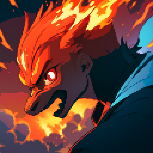 flames, fire, beam of fire, fire breath